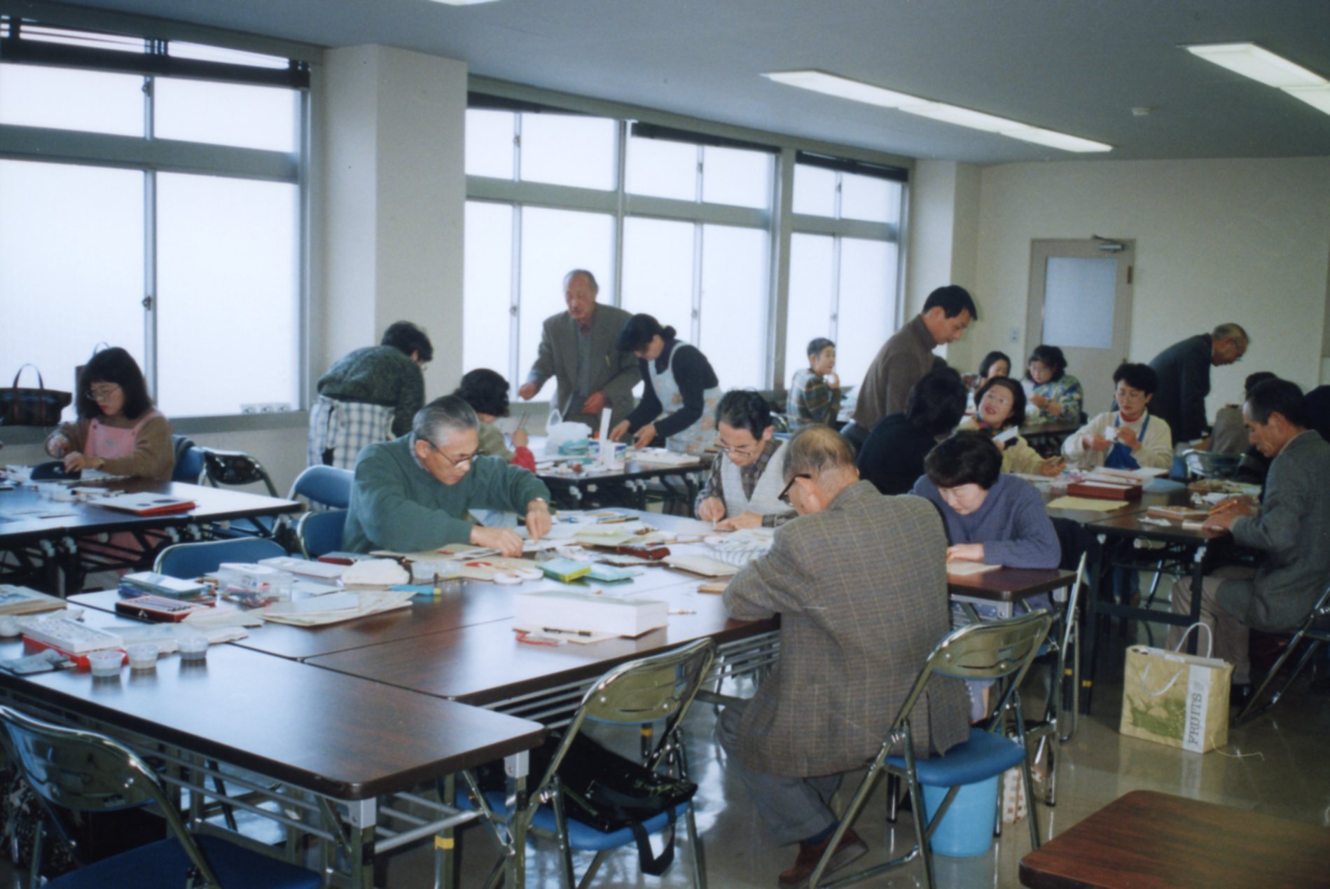 年賀状版画教室（1997）