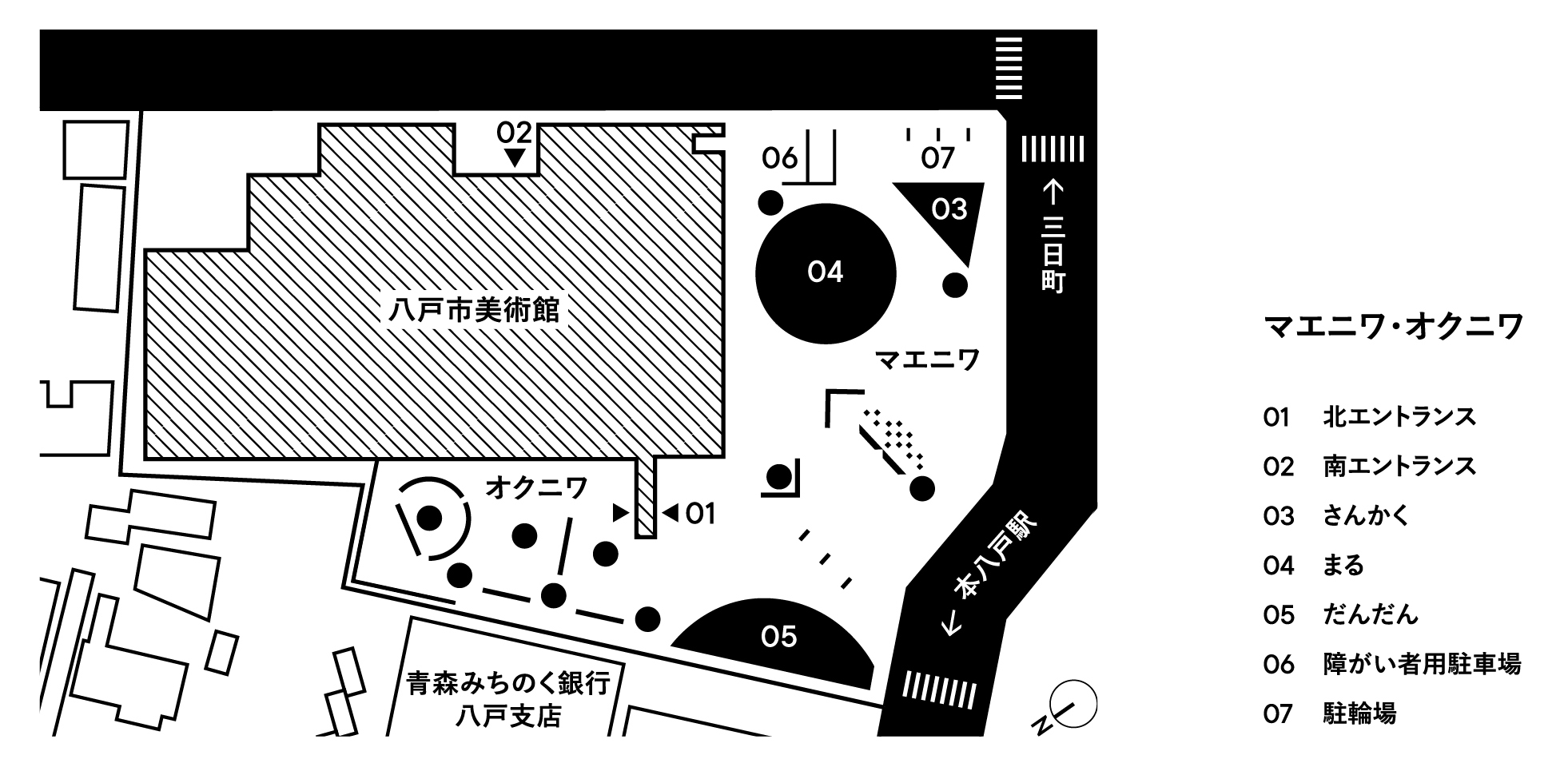 広場含めたマップ画像