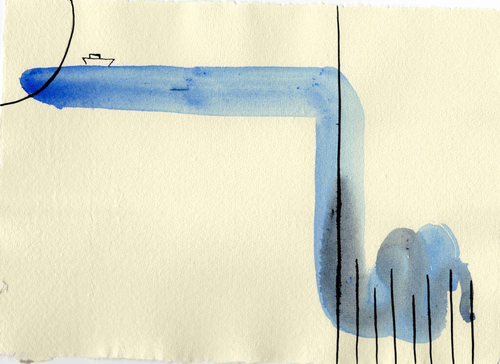 日比野克彦 ひとり橋の上に立ってから、だれかと舟で繰り出すまで